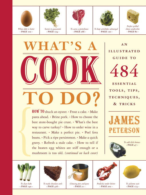 Title details for What's a Cook to Do? by James Peterson - Available